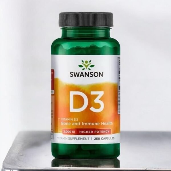 Swanson Vitamina D3 Potencia Superior