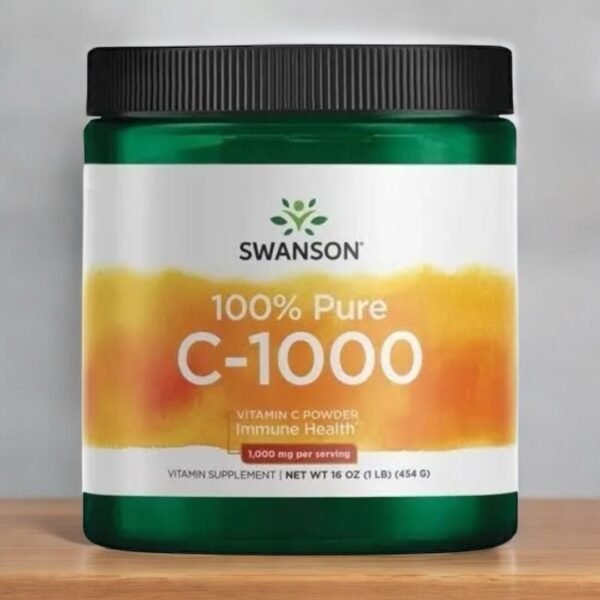 Swanson Polvo de Vitamina C
