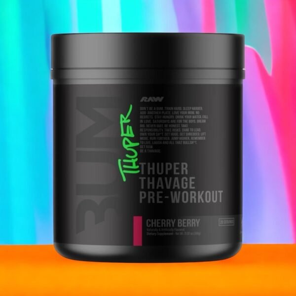 RAW THUPER THAVAGE Pre-Workout – 630 G - Image 4