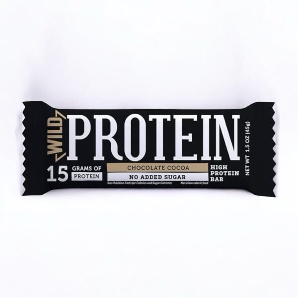 Wild Protein – Barras Altas en Proteína – Chocolate – Pack de 16 x 45 g - Image 2