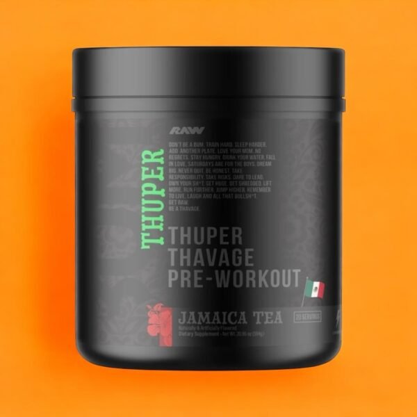 RAW THUPER THAVAGE Pre-Workout – 630 G - Image 6