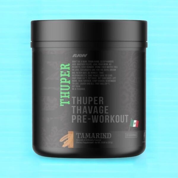 RAW THUPER THAVAGE Pre-Workout – 630 G - Image 2