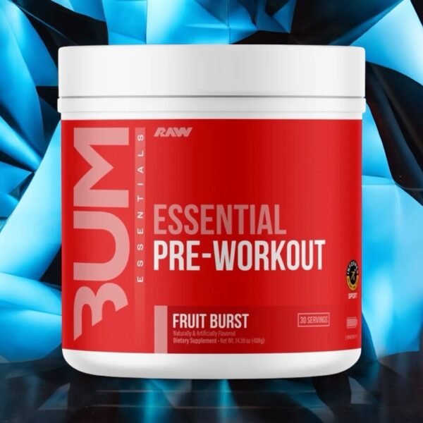 RAW CBUM Essential Pre Workout – 400 G - Image 13
