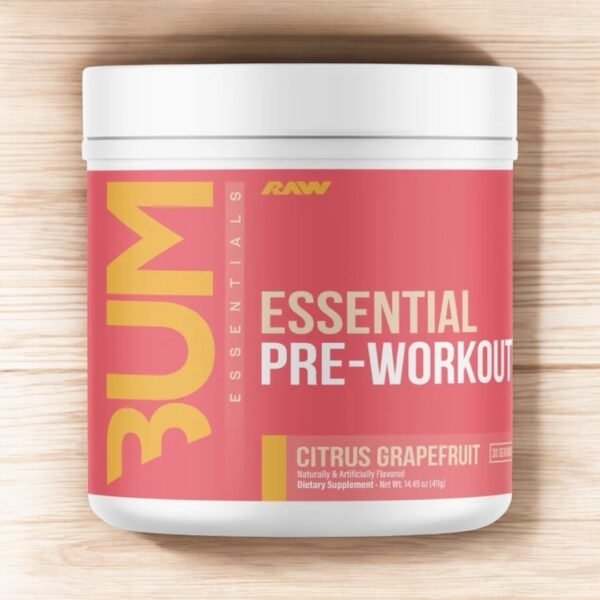 RAW CBUM Essential Pre Workout – 400 G - Image 10