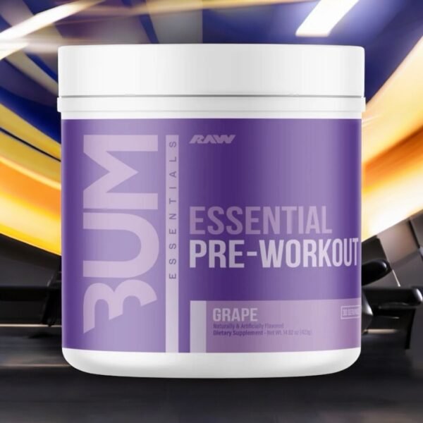 RAW CBUM Essential Pre Workout – 400 G - Image 2