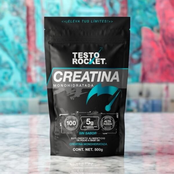 Creatina Monohidratada Testo Rocket