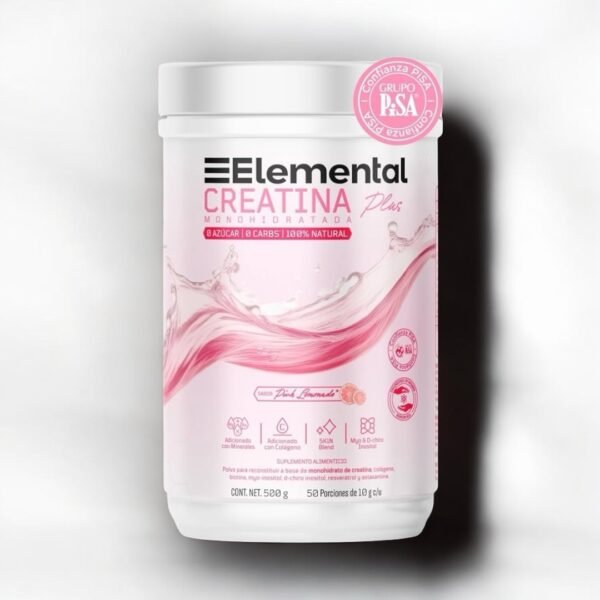 Elemental Creatina Plus Rosa