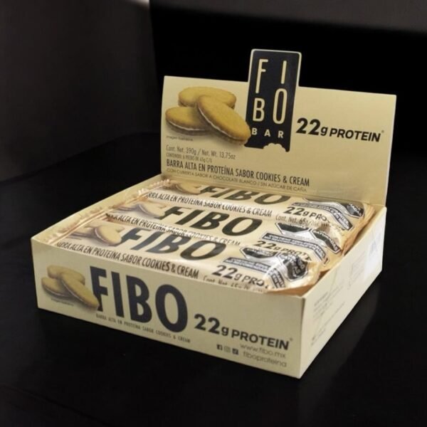 FIBO BAR | Barras de Proteína WHEY 22 g | 6 Piezas de 65 G - Image 4
