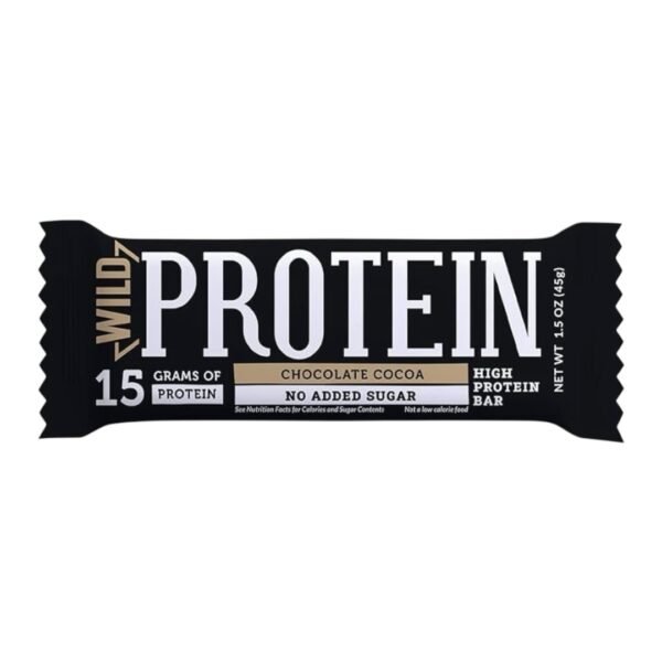 Wild Protein Chocolate – Pack de 5 barras de 45 g - Image 3