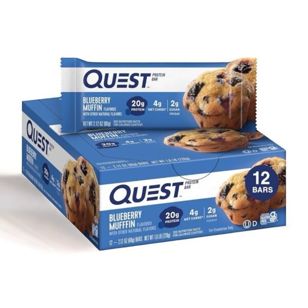 Quest Nutrition Protein Bar – Pack de 12 barras de 60 g - Image 8