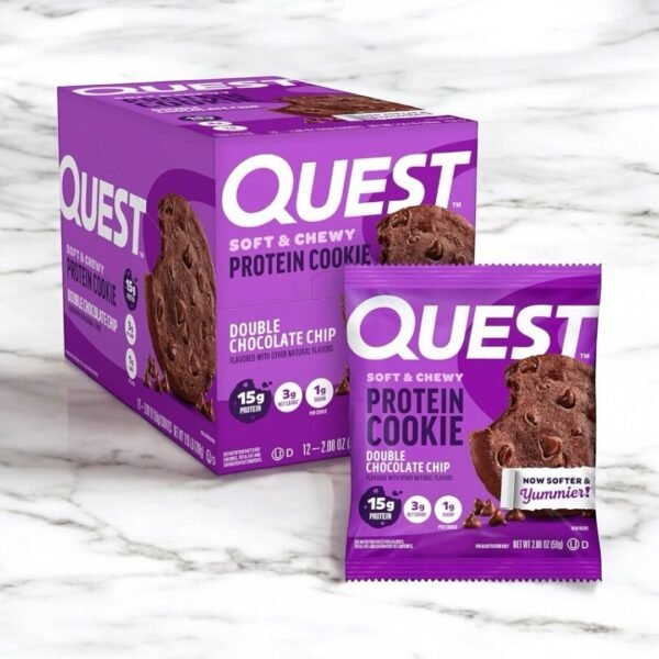 Quest Nutrition Protein Cookie | Sabor Peanut Butter Chocolate Chip | 12 Galletas - Image 3