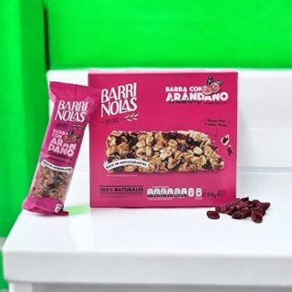 Barras Nutritivas de Avena con Arándano