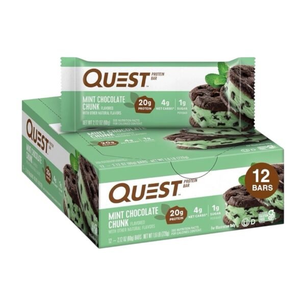 Quest Nutrition Protein Bar – Pack de 12 barras de 60 g - Image 2