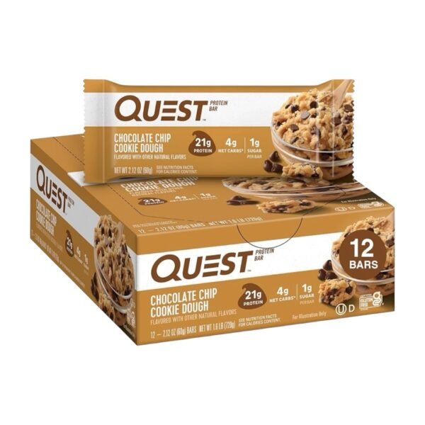 Quest Nutrition Protein Bar – Pack de 12 barras de 60 g - Image 4