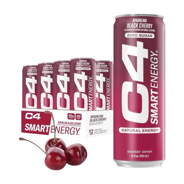 C4 Smart Energy Drink Black Cherry