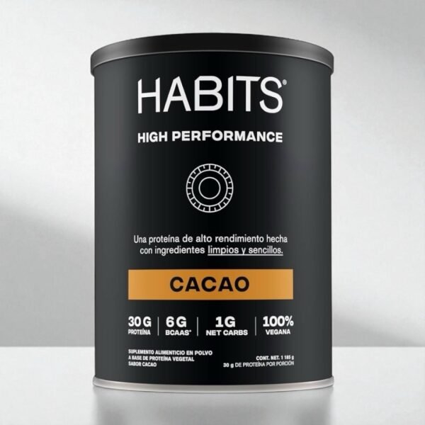 HABITS by Not a Fancy Kitchen High Performance Proteína Vegana en Polvo 1.185 kg