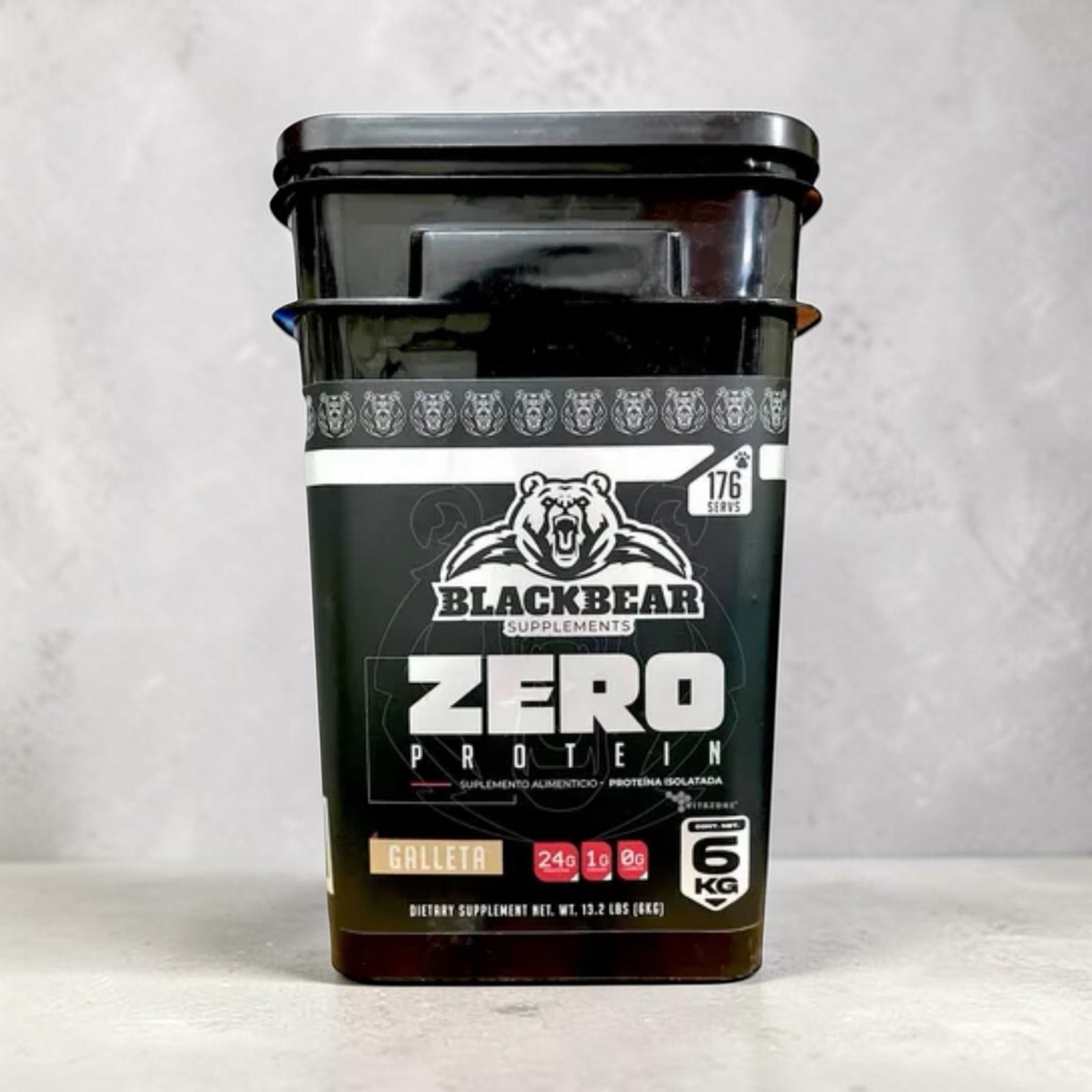 Proteína Zero Isolatada Blackbear Sabor Galleta - 6 Kg 1 Proteína Zero Isolatada